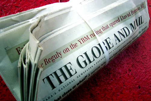 The Globe and Mail to review TBLP  Terry Fallis, Novelist