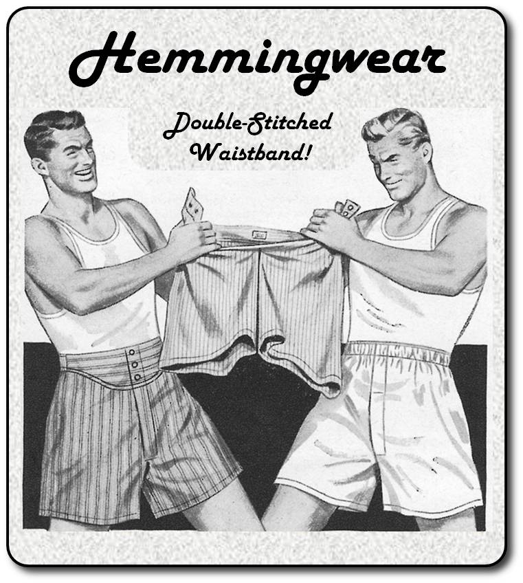 Hemmingwear ad