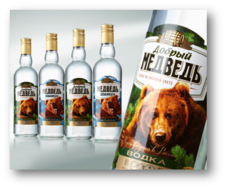 Gentle bear vodka (Shadow)